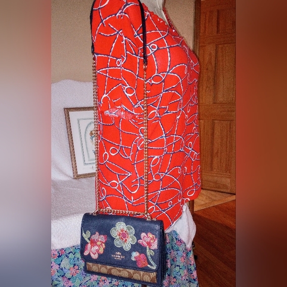 Coach, Unique & Rare Luxury; NWOT; Navy - Picture 12 of 12